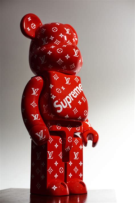 supreme louis vuitton bearbrick|bearbrick designer.